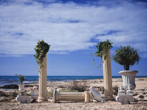 greek style wedding in Cyprus