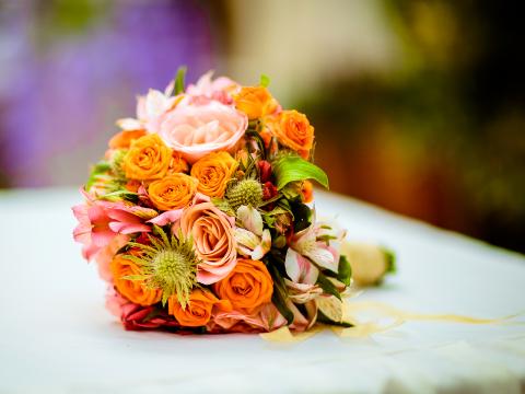 Wedding flowers in Cyprus