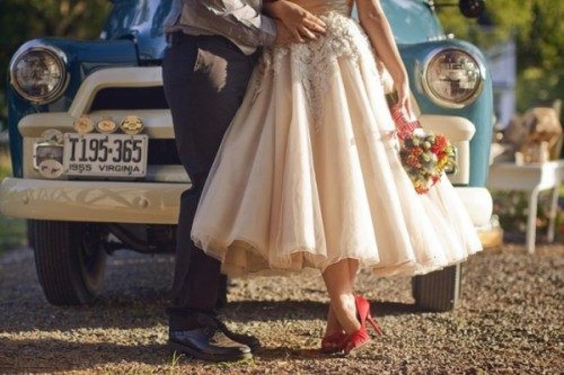 свадьба на Кипре в стиле ретро
