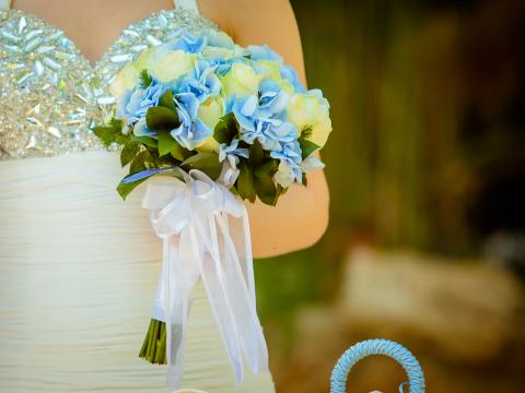 свадьба на Кипре букет невесты