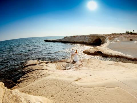 Белые камни, Лимассол свадьба на Кипре